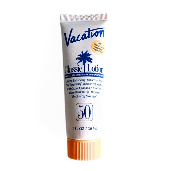 PICK ONE VACATION Sunscreen Lotion SPF 50 with Mini Pouch NEW - Picture 4 of 4